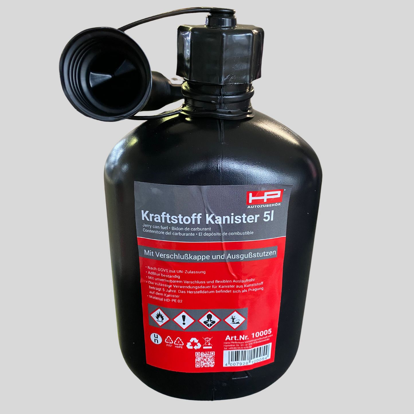 HP Kraftstoffkannister