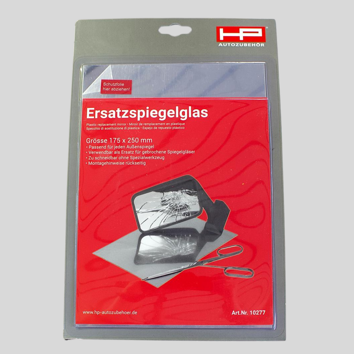 HP Ersatzspiegelglas zuschneidbar